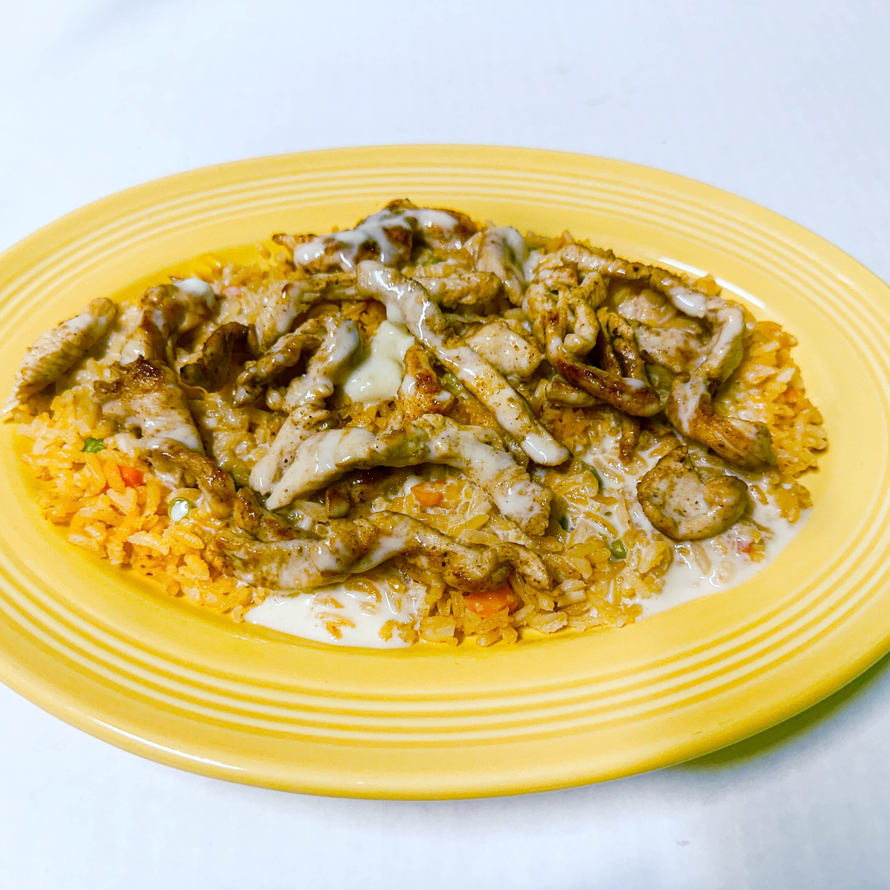 Kid's Arroz con Pollo.