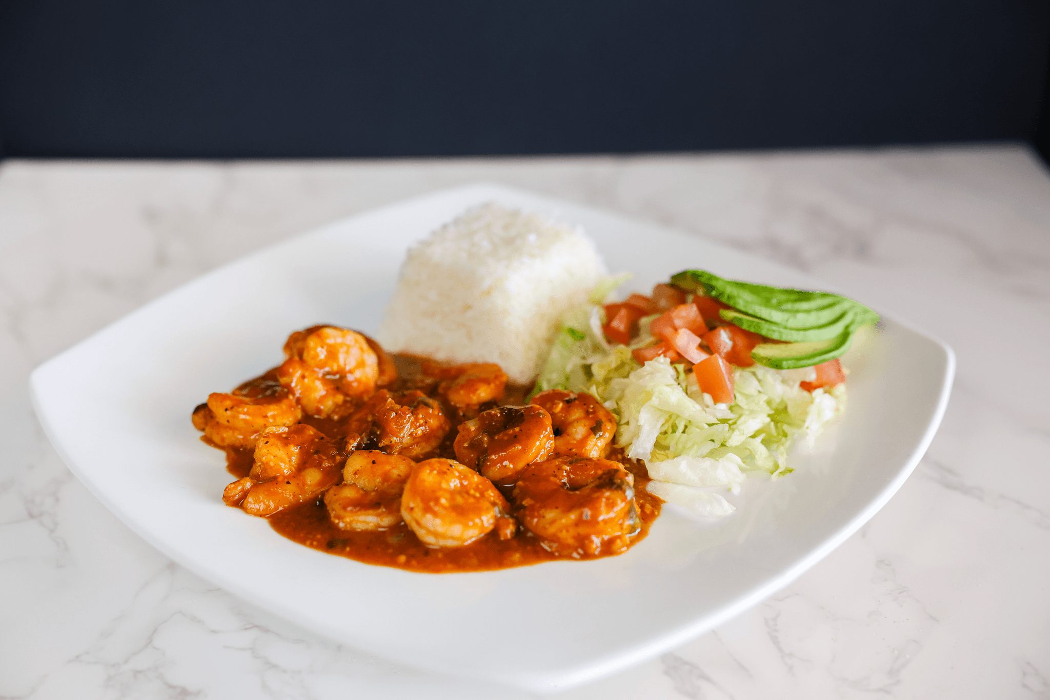 Camarones Rancheros.