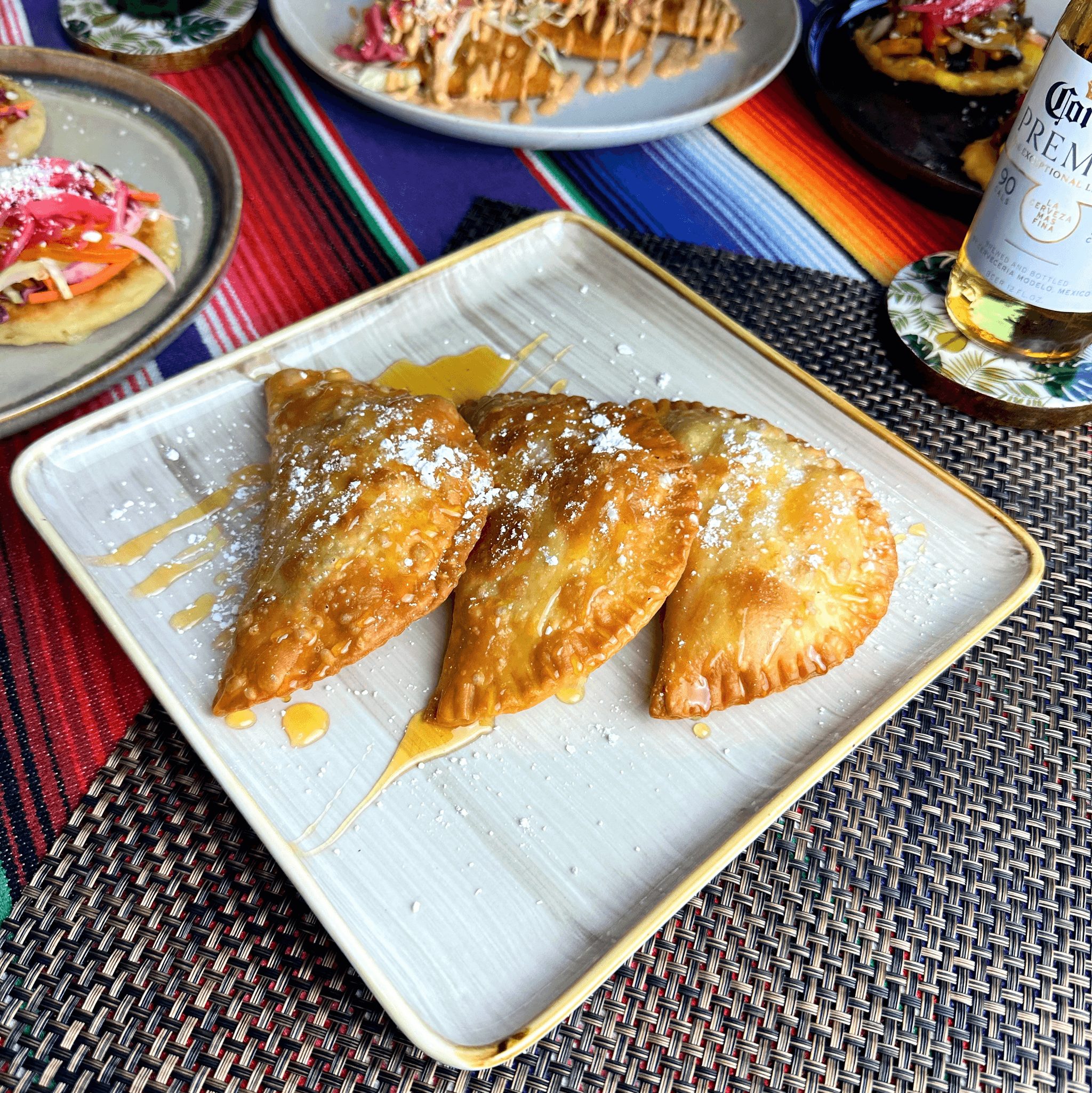 Guava and Cheese Empanadas.