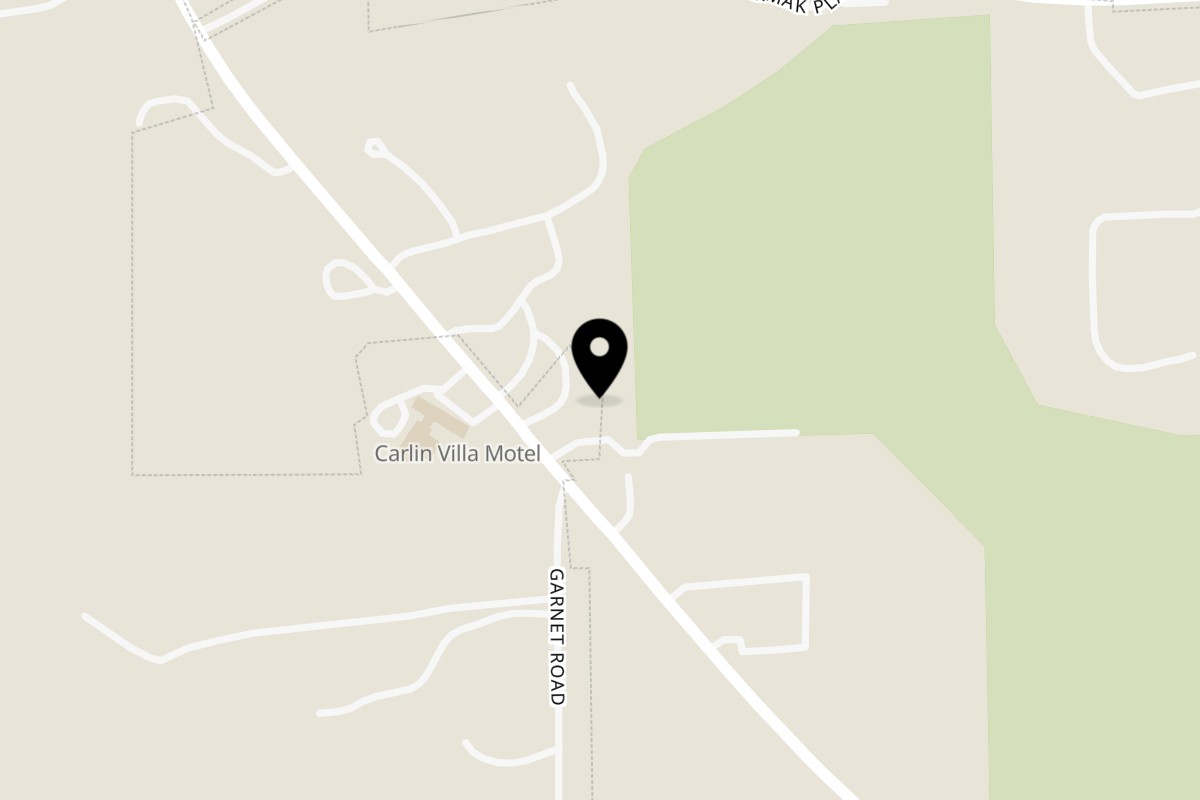 Map showing the location of Potrillo's Mexican Grill on 18838 State Rte 4 in Carlinville